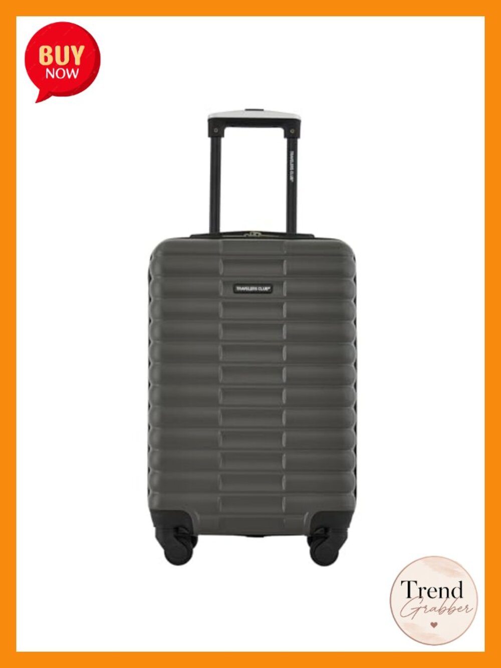 22-Inch Hardside Carry-On Luggage with 4 Spinner Wheels & TSA Lock